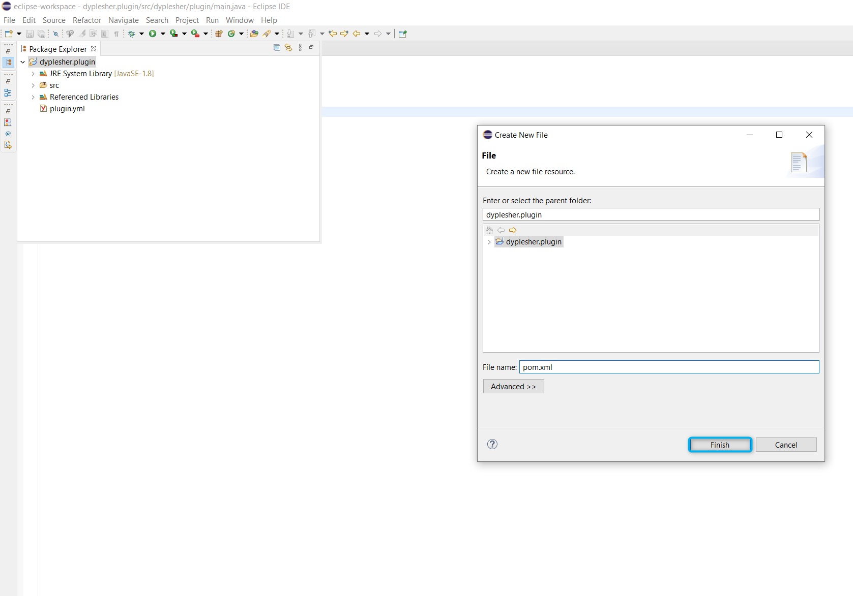 file_creation_pom_xml_details